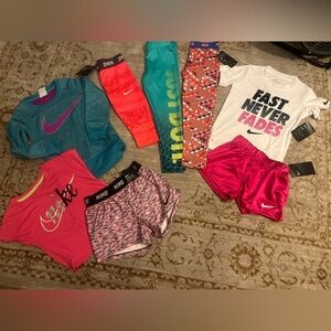 Nike Kids Colorful Activewear Collection mostly 6/6x some 5
